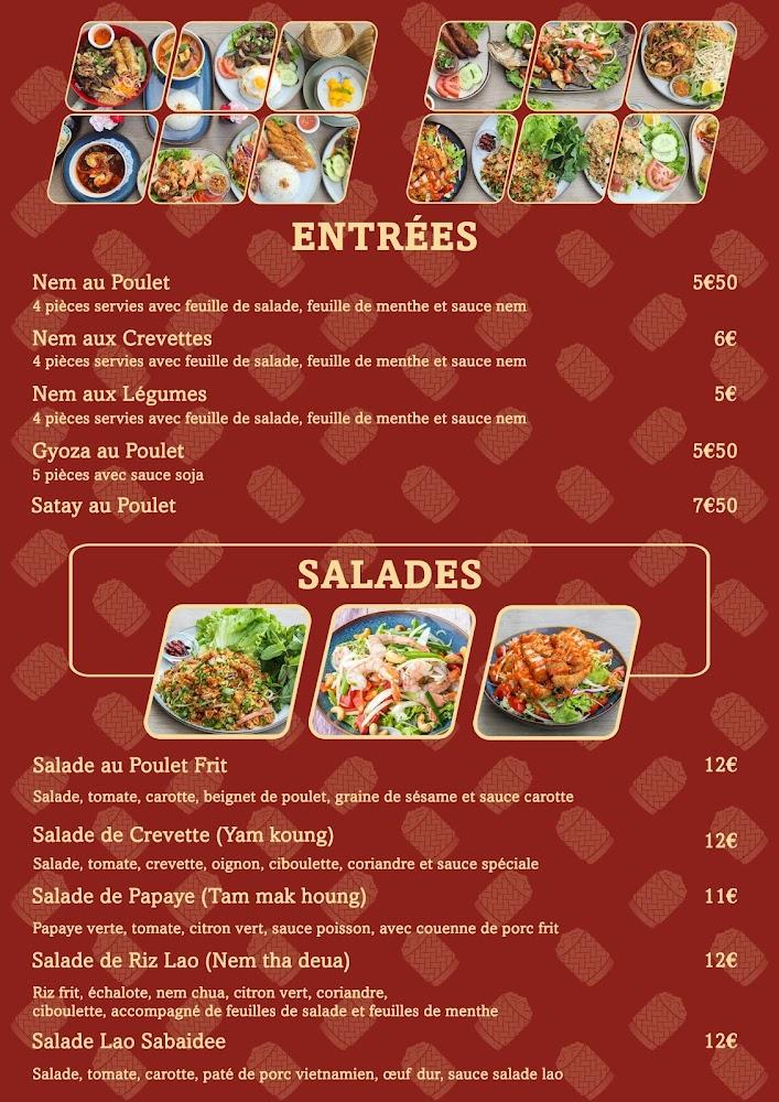 Sabaidee Restaurant - Menu Image 2